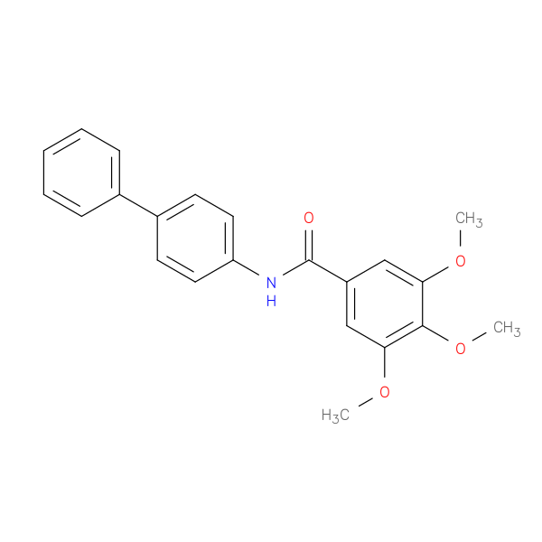 N-[1,1'-biphenyl]-4-yl-3,4,5-trimethoxybenzamide