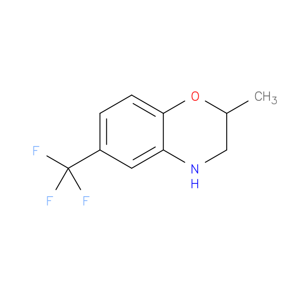 2-methyl-6-(trifluoromethyl)-3,4-dihydro-2H-1,4-benzoxazine