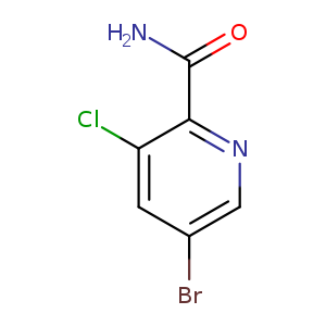5-Bromo-3-chloropyridine-2-carboxamide