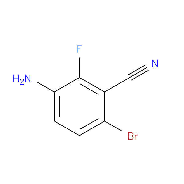 3-amino-6-bromo-2-fluorobenzonitrile