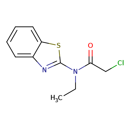 N-(Benzo[d]thiazol-2-yl)-2-chloro-N-ethylacetamide