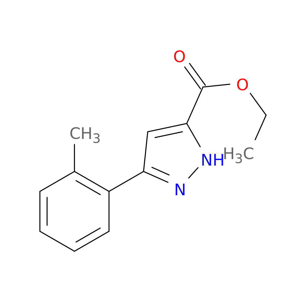 Ethyl 5-(2-methylphenyl)-2H-pyrazole-3-carboxylate