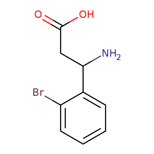 Benzenepropanoic acid, β-amino-2-bromo-