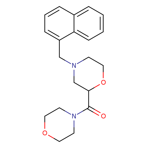 2-(morpholine-4-carbonyl)-4-[(naphthalen-1-yl)methyl]morpholine
