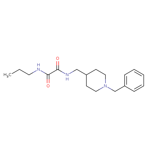 N'-[(1-benzylpiperidin-4-yl)methyl]-N-propylethanediamide