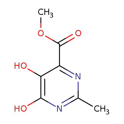 5,6-DIHYDROXY-2-METHYL-PYRIMIDINE-4-CARBOXYLIC ACID METHYL ESTER