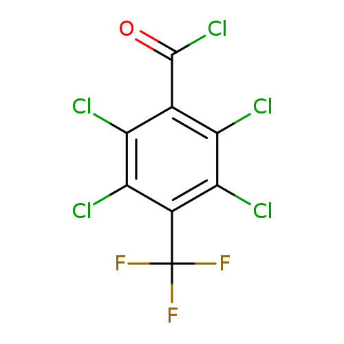 2,3,5,6-tetrachloro-4-(trifluoromethyl)benzoyl chloride