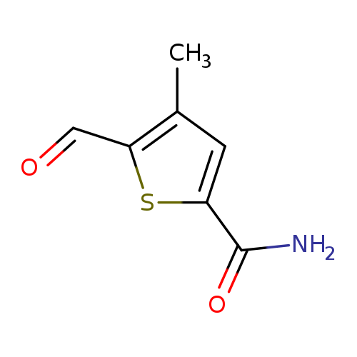5-formyl-4-methylthiophene-2-carboxamide