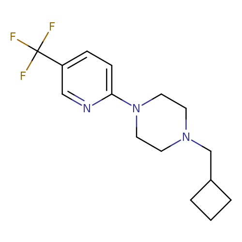 1-(cyclobutylmethyl)-4-[5-(trifluoromethyl)pyridin-2-yl]piperazine
