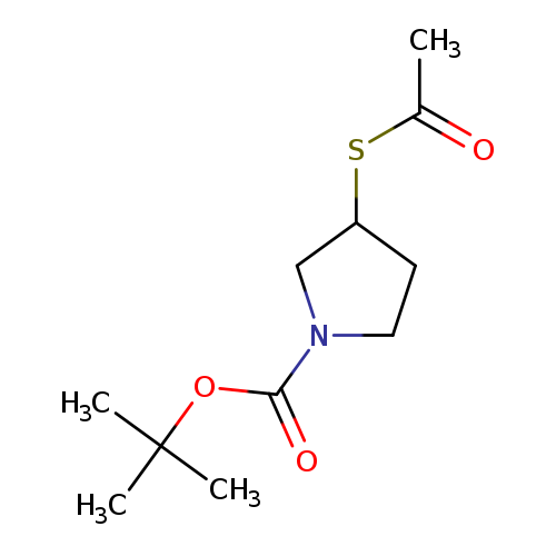 tert-Butyl 3-(acetylsulfanyl)pyrrolidine-1-carboxylate