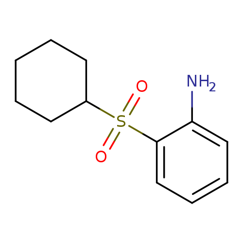 Aniline, o-(cyclohexylsulfonyl)-