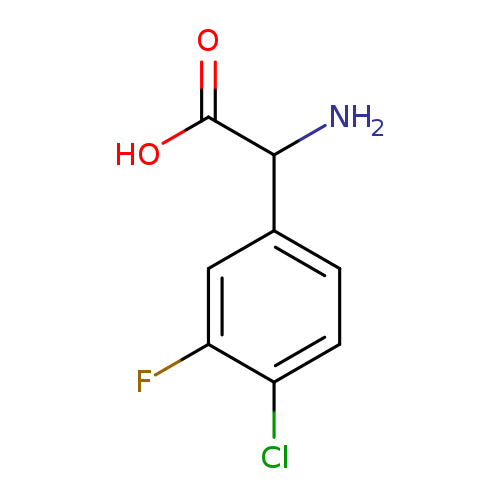 4-Chloro-3-fluoro-DL-phenylglycine