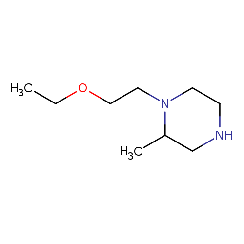 1-(2-ethoxyethyl)-2-methylpiperazine