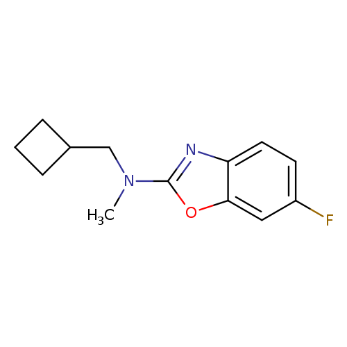 N-(cyclobutylmethyl)-6-fluoro-N-methyl-1,3-benzoxazol-2-amine