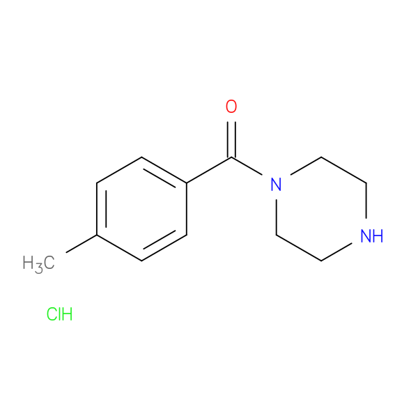 1-(4-methylbenzoyl)piperazine hydrochloride
