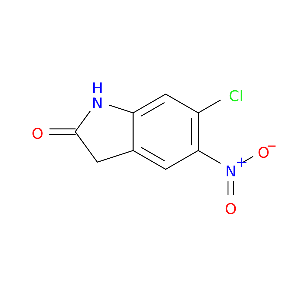 6-Chloro-5-nitroindolin-2-one