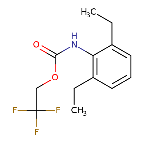 2,2,2-Trifluoroethyl 2,6-diethylphenylcarbamate