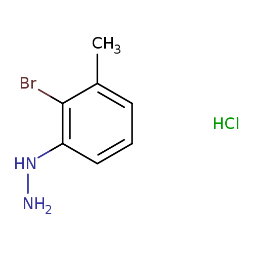 (2-bromo-3-methylphenyl)hydrazine hydrochloride