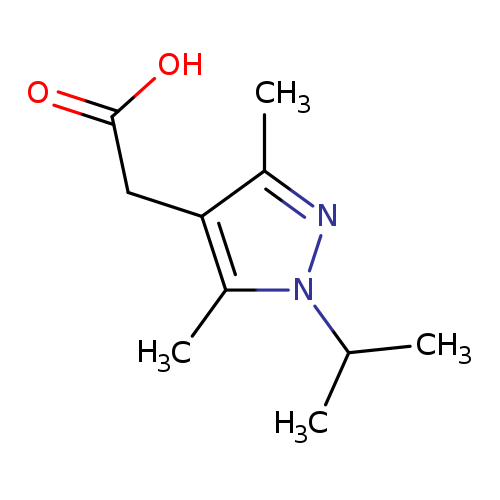 2-[3,5-dimethyl-1-(propan-2-yl)-1H-pyrazol-4-yl]acetic acid