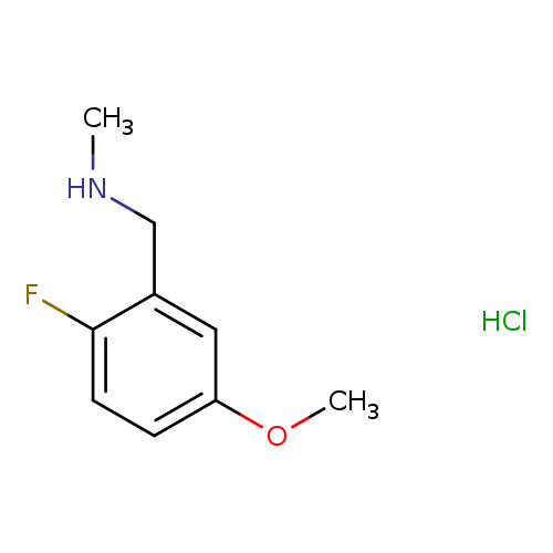 [(2-fluoro-5-methoxyphenyl)methyl](methyl)aminehydrochloride