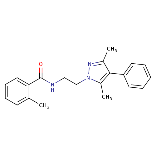 N-[2-(3,5-dimethyl-4-phenyl-1H-pyrazol-1-yl)ethyl]-2-methylbenzamide