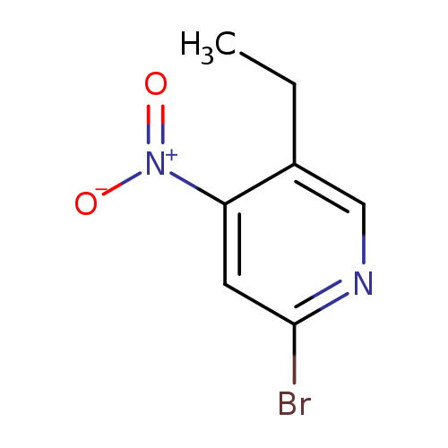 2-bromo-5-ethyl-4-nitropyridine