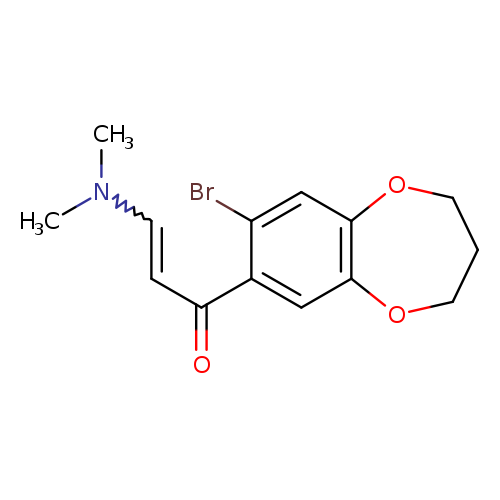 (2E)-1-(8-Bromo-3,4-dihydro-2h-1,5-benzodioxepin-7-yl)-3-(dimethylamino)prop-2-en-1-one