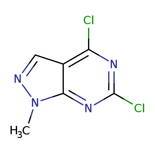 4,6-dichloro-1-methyl-1H-pyrazolo[3,4-d]pyrimidine