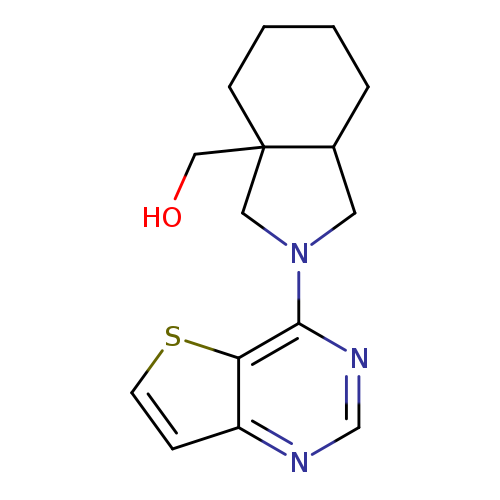 (2-{thieno[3,2-d]pyrimidin-4-yl}-octahydro-1H-isoindol-3a-yl)methanol
