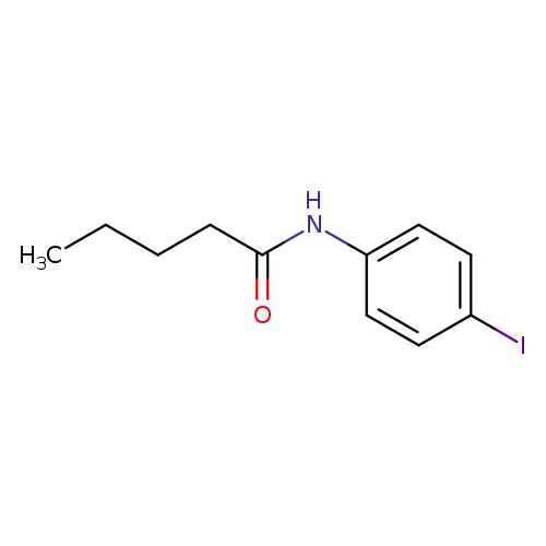 N-(4-iodophenyl)pentanamide