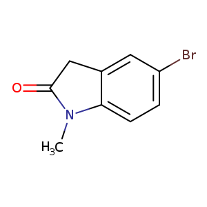 2H-Indol-2-one, 5-bromo-1,3-dihydro-1-methyl-
