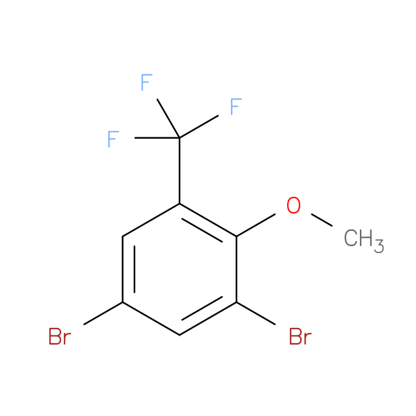 1,5-Dibromo-2-methoxy-3-(trifluoromethyl)benzene