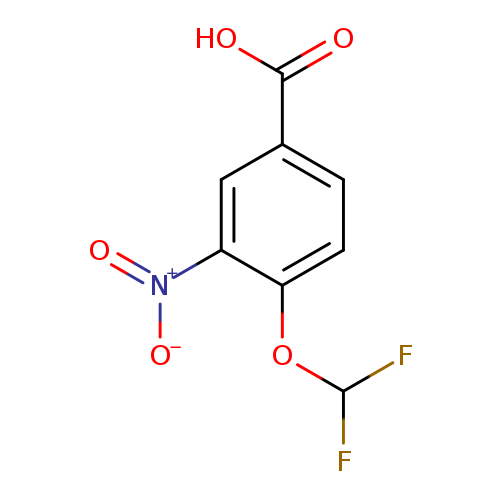 4-(Difluoromethoxy)-3-nitrobenzoic acid