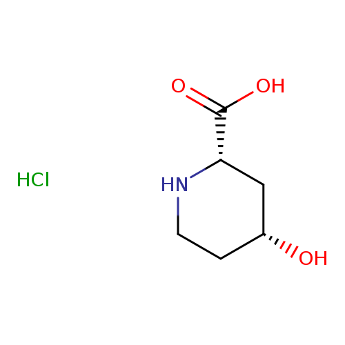(2S,4R)-4-hydroxypiperidine-2-carboxylic acid hydrochloride
