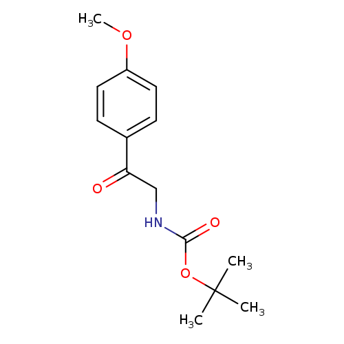 [2-(4-METHOXY-PHENYL)-2-OXO-ETHYL]-CARBAMIC ACID TERT-BUTYL ESTER