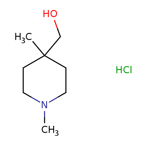 (1,4-Dimethyl-4-piperidinyl)methanol hydrochloride