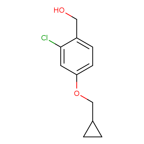 (2-Chloro-4-cyclopropylmethoxy-phenyl)-methanol