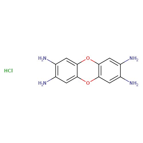 Dibenzo[b,e][1,4]dioxin-2,3,7,8-tetramine, hydrochloride (1:4)