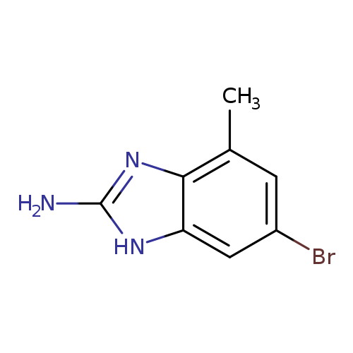 6-bromo-4-methyl-1H-1,3-benzodiazol-2-amine