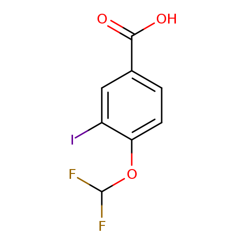 4-(Difluoromethoxy)-3-iodobenzoic acid