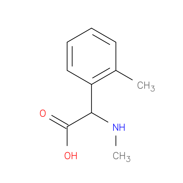 2-(methylamino)-2-(2-methylphenyl)acetic acid