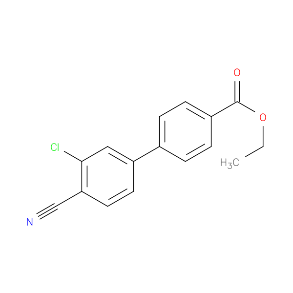 Ethyl 4-(3-chloro-4-cyanophenyl)benzoate