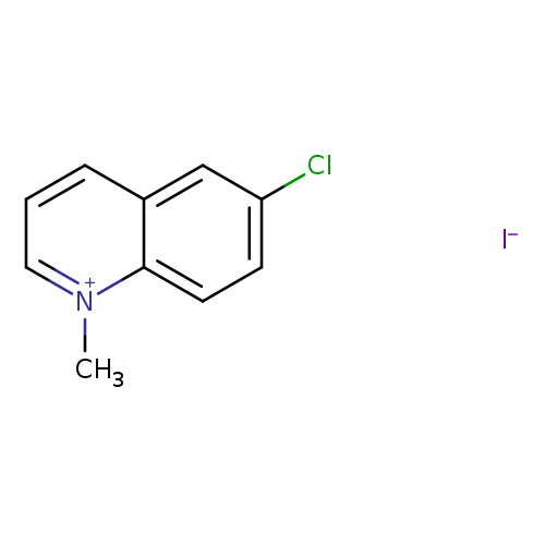 Quinolinium, 6-chloro-N-methyl-, iodide