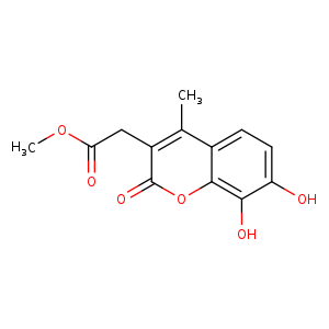 Methyl (7,8-dihydroxy-4-methyl-2-oxo-2h-chromen-3-yl)acetate