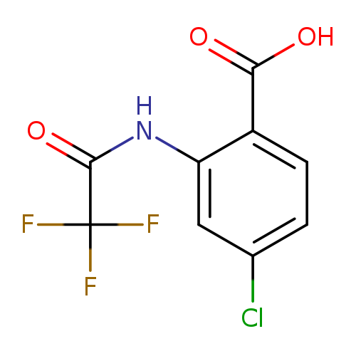 4-chloro-2-(2,2,2-trifluoroacetamido)benzoic acid