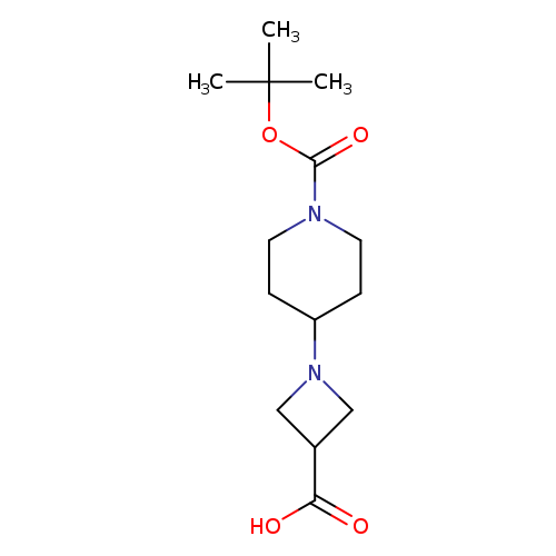 1-(1-(tert-Butoxycarbonyl)piperidin-4-yl)azetidine-3-carboxylic acid