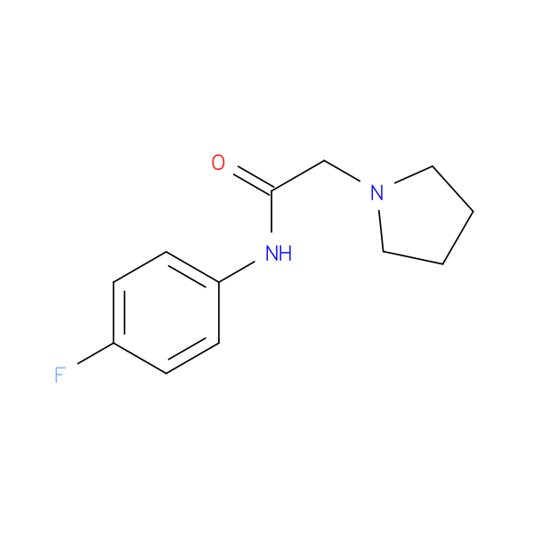 N-(4-fluorophenyl)-2-(pyrrolidin-1-yl)acetamide