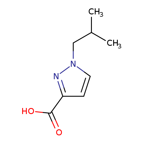 1-(2-Methylpropyl)-1h-pyrazole-3-carboxylic acid