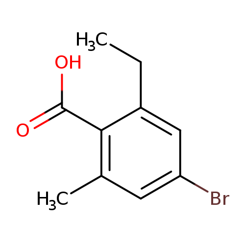 4-Bromo-6-ethyl-2-methylbenzoic acid