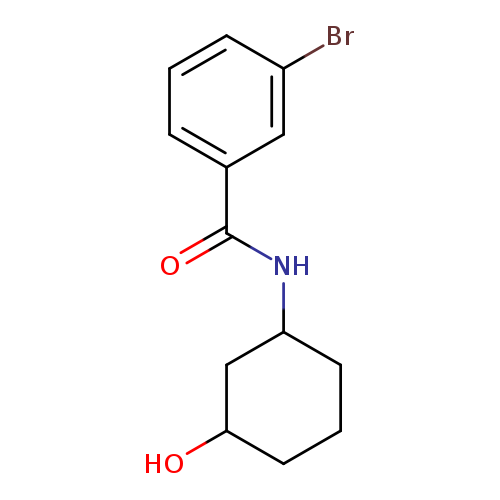 3-bromo-N-(3-hydroxycyclohexyl)benzamide